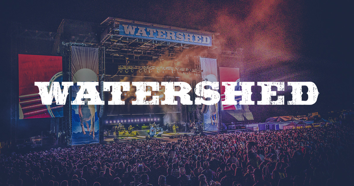 Watershed Festival Saturday Tickets 31st July Amphitheatre