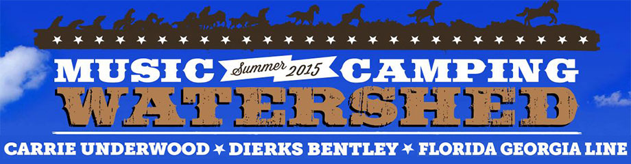 Watershed Festival: Dierks Bentley, Florida Georgia Line & Carrie Underwood – 3 Day Pass