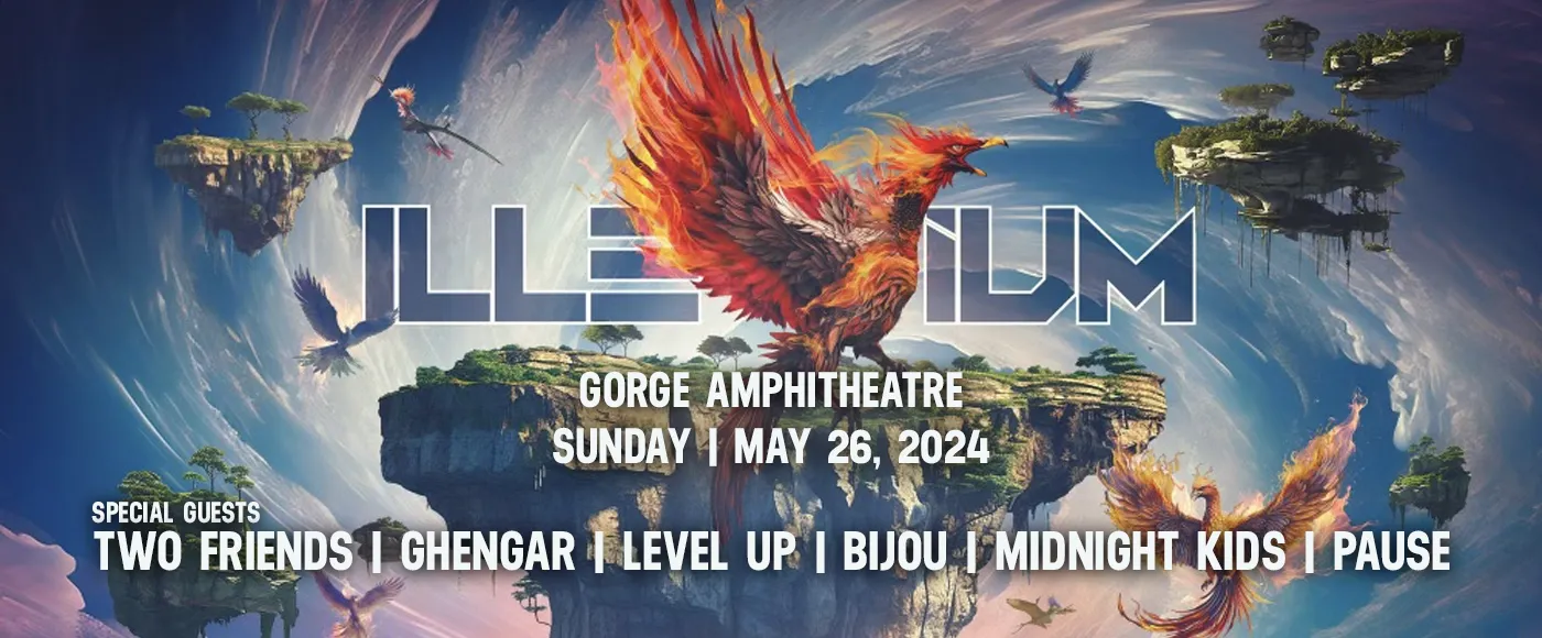 Illenium Tickets 26th May Amphitheatre