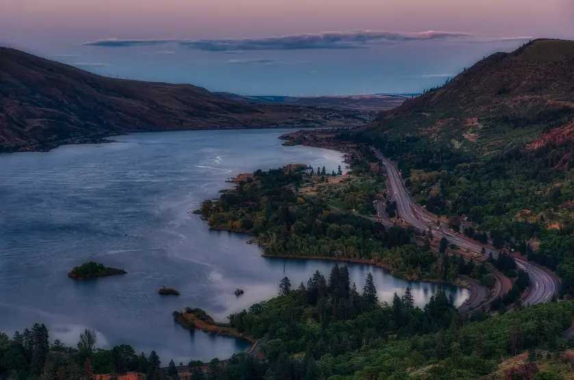 The Columbia River