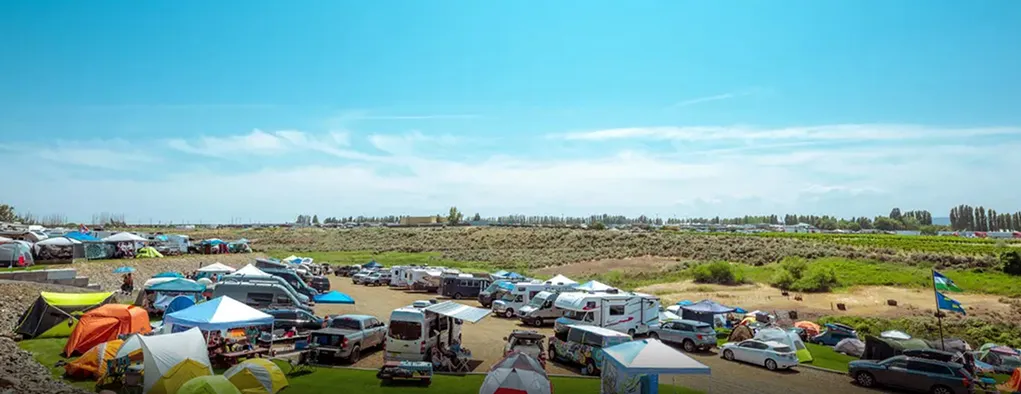 gorge amphitheatre camp site