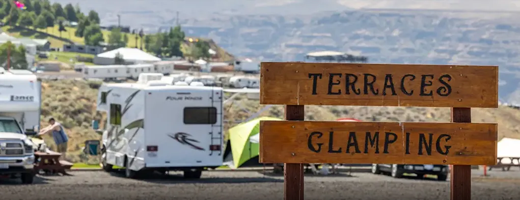 terrace glamping gorge amphitheatre