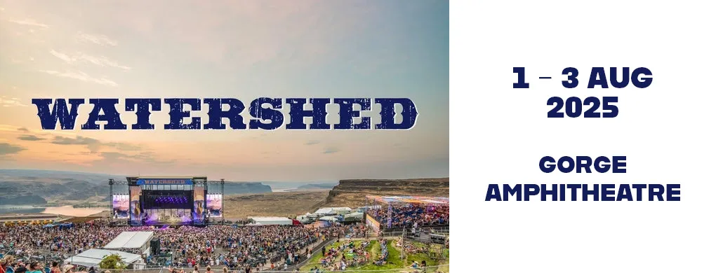 Watershed Festival at Gorge Amphitheatre